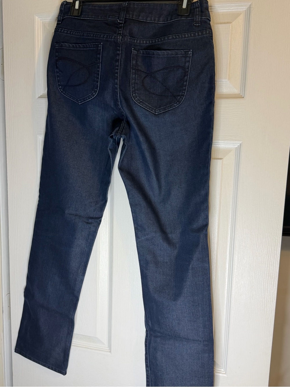 Chico's Dark Blue Straight Leg Jeans